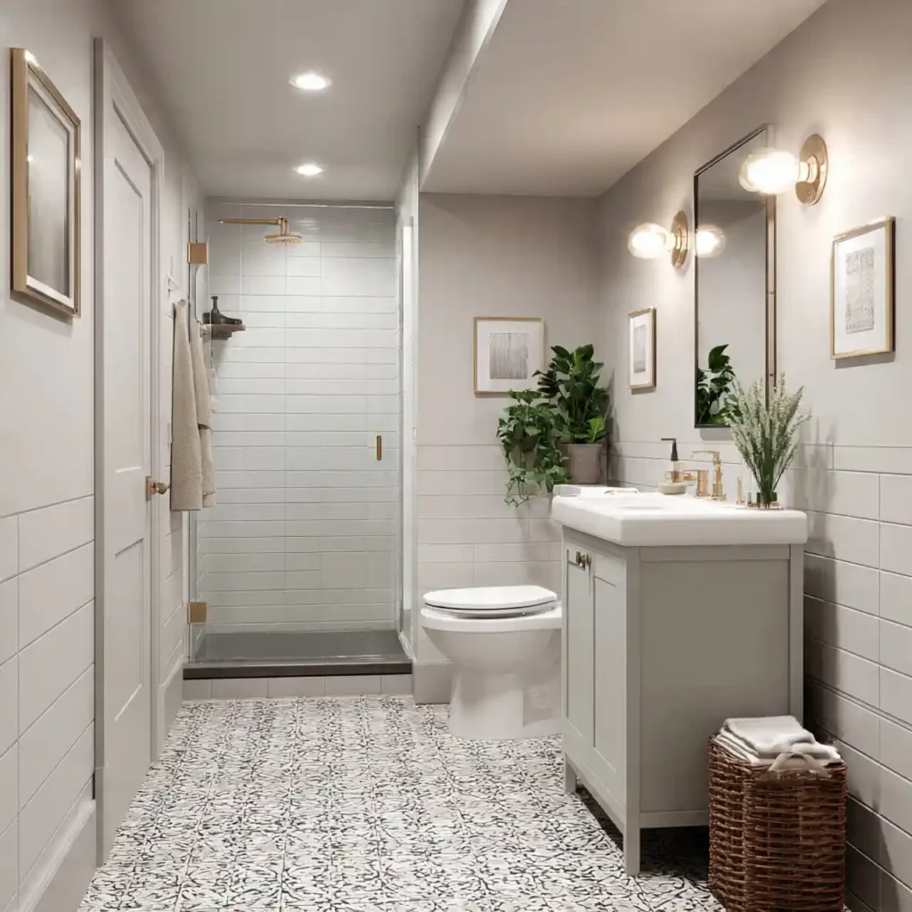 10-Basement Bathroom Idea
