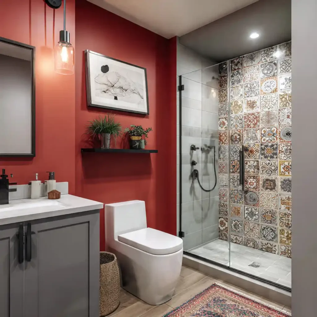 17-Basement Bathroom Idea