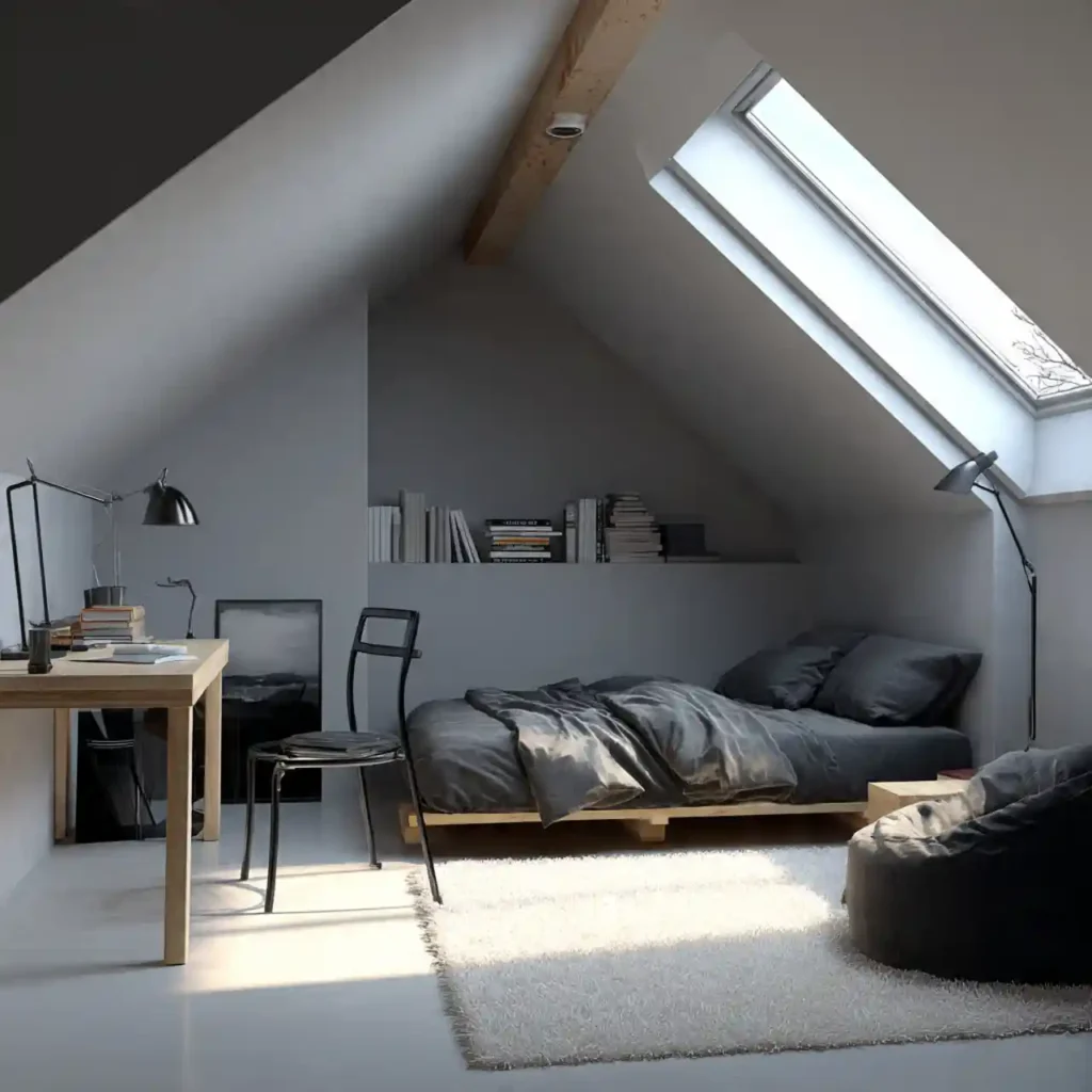 21-Attic Bedroom Idea