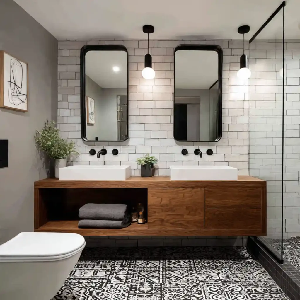 26-Basement Bathroom Idea