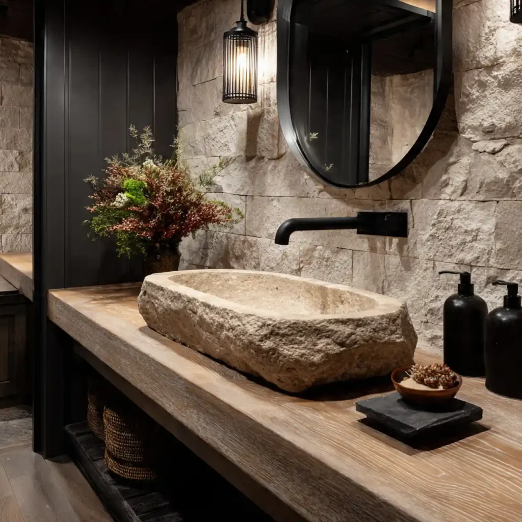 27-Basement Bathroom Idea