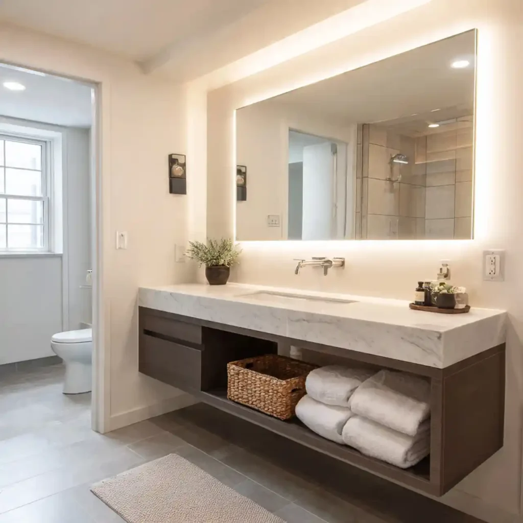 4-Basement Bathroom Idea