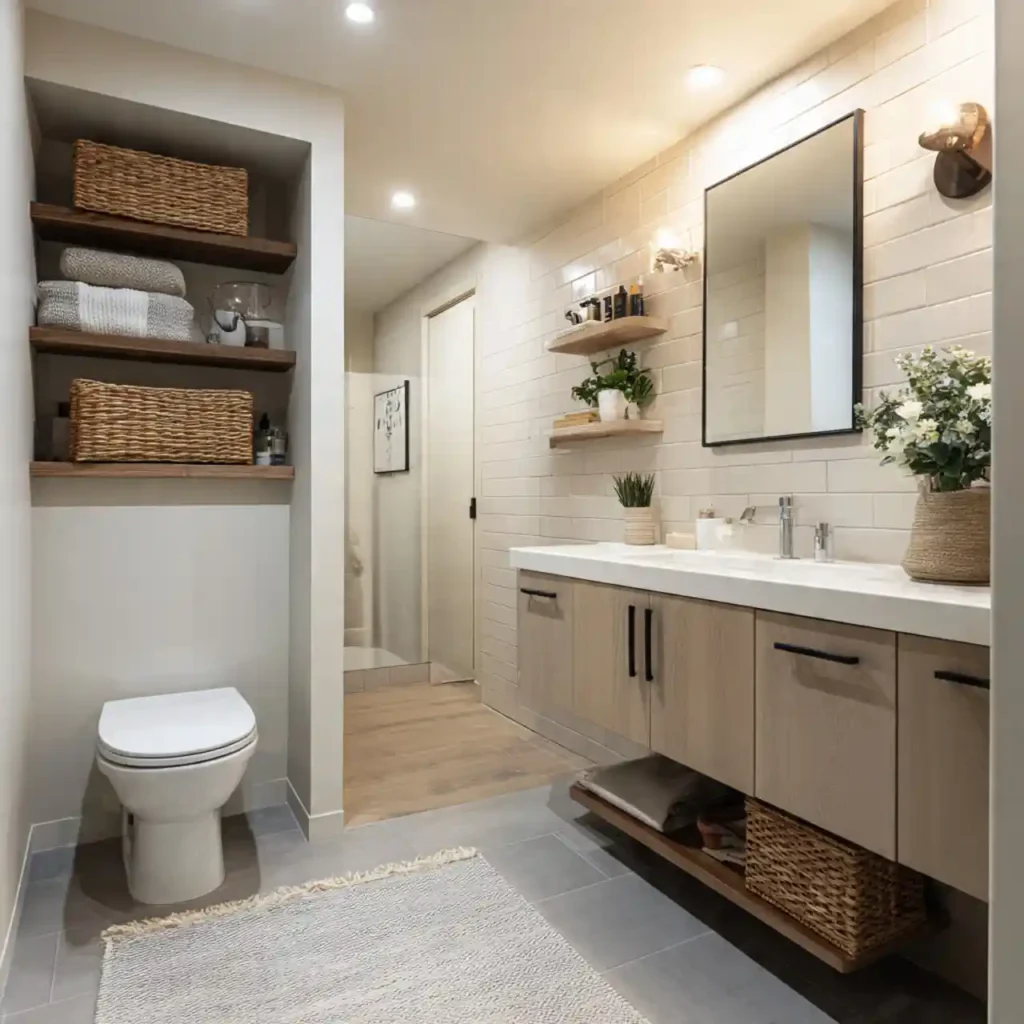9-Basement Bathroom Idea