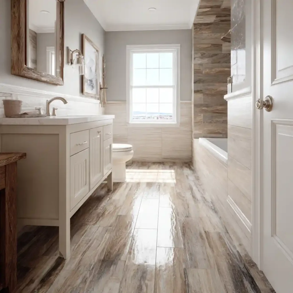 1-Bathroom Flooring Ideas