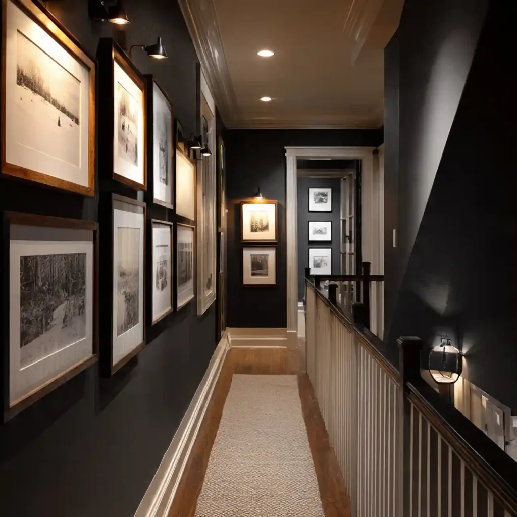1-Dark Hallway Ideas