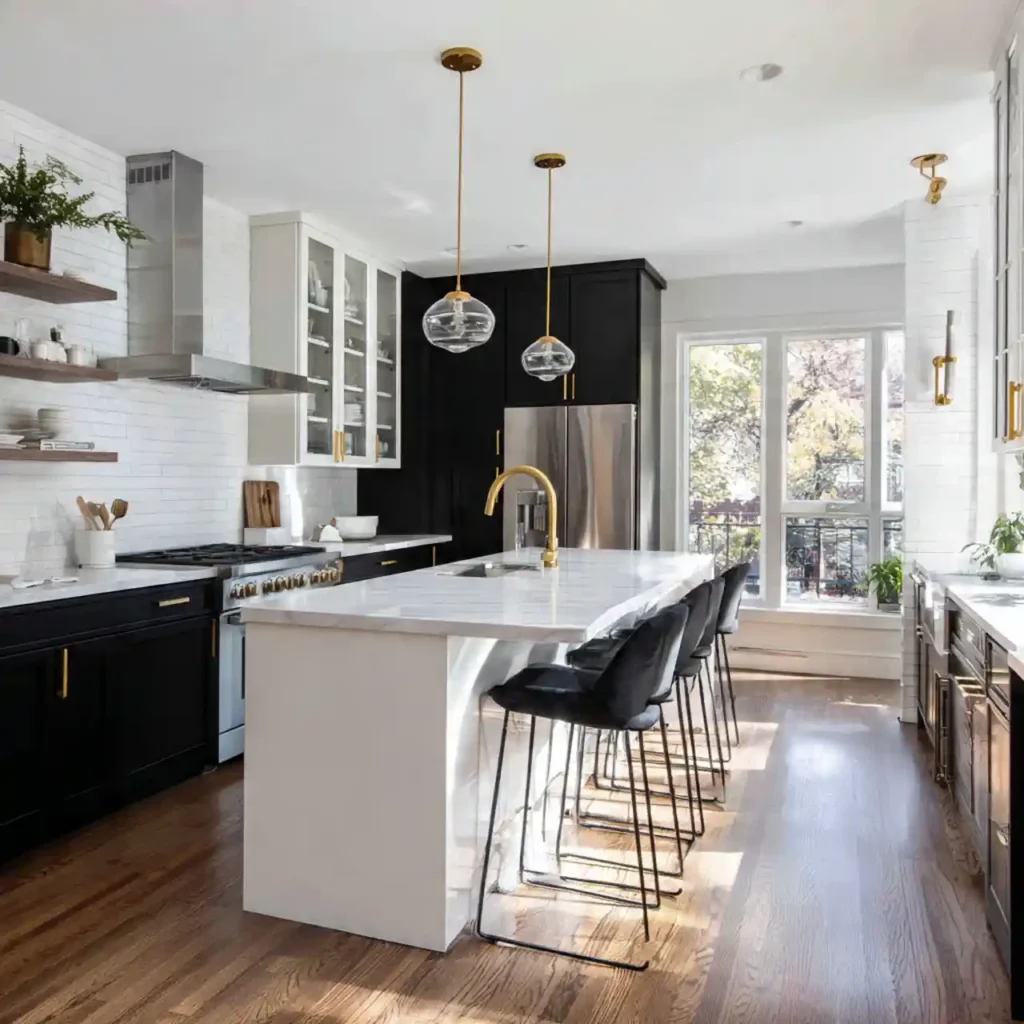 10-Black Kitchen Idea