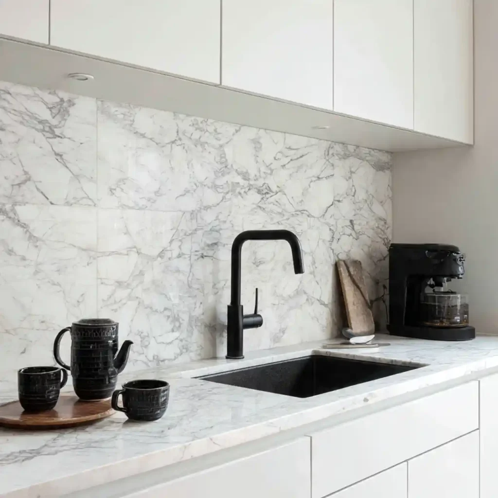 10-Black and White Kitchen Idea