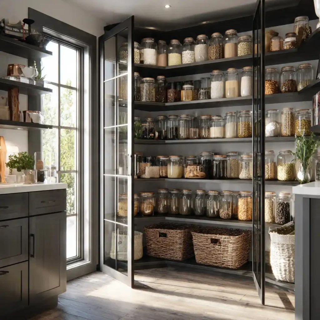 11-Corner Kitchen Pantry Idea