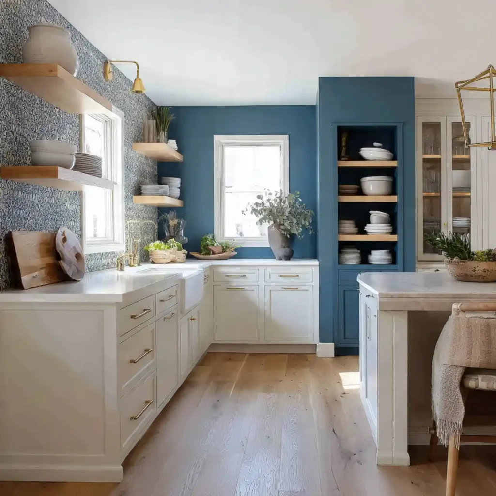 12-Blue Kitchen Idea