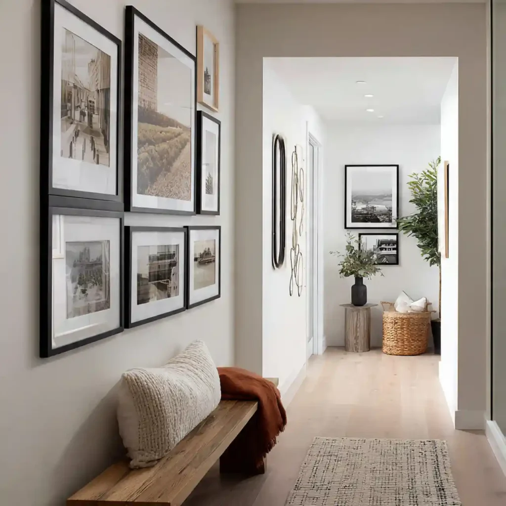 12-Hallway Decor Idea
