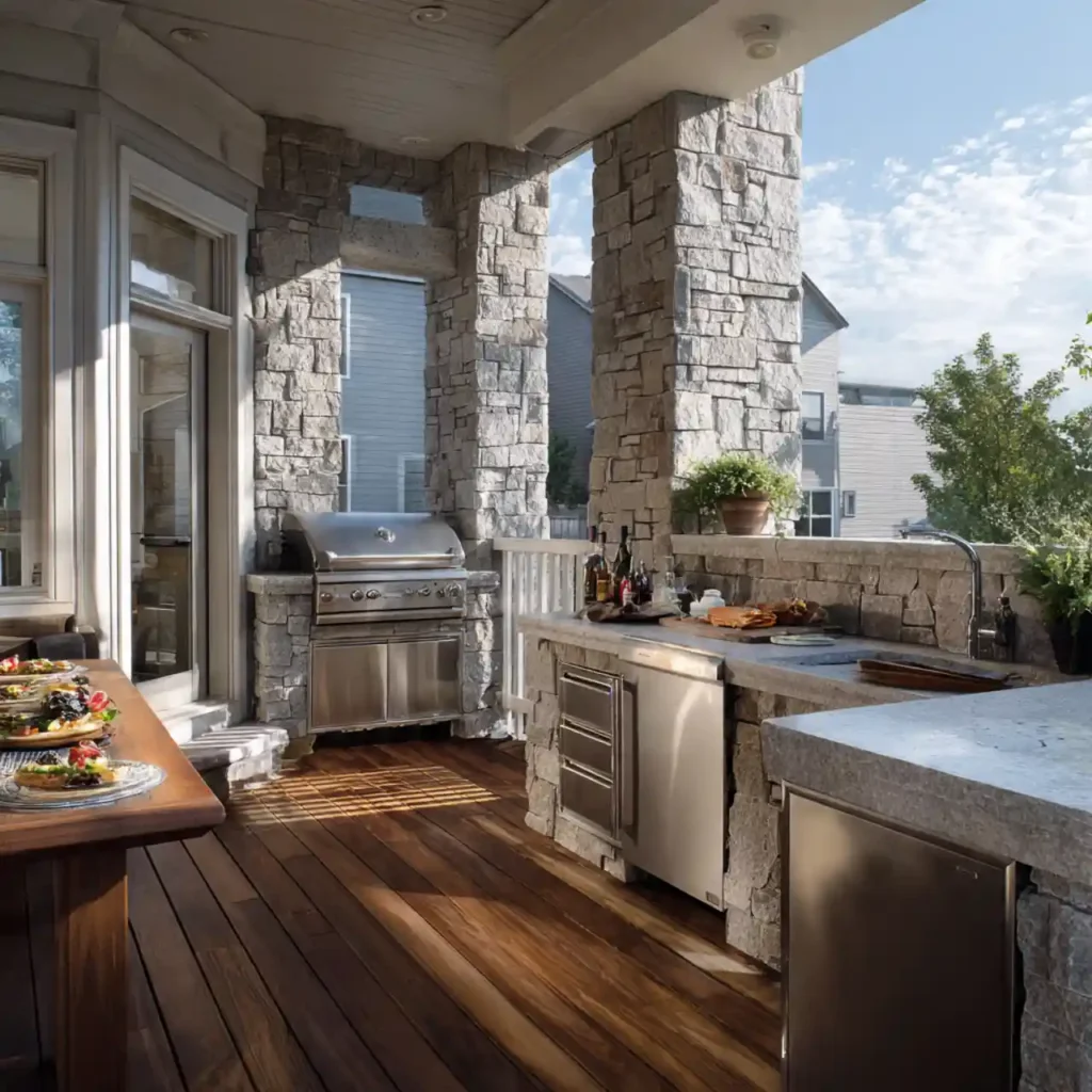 14-Backyard Deck Idea