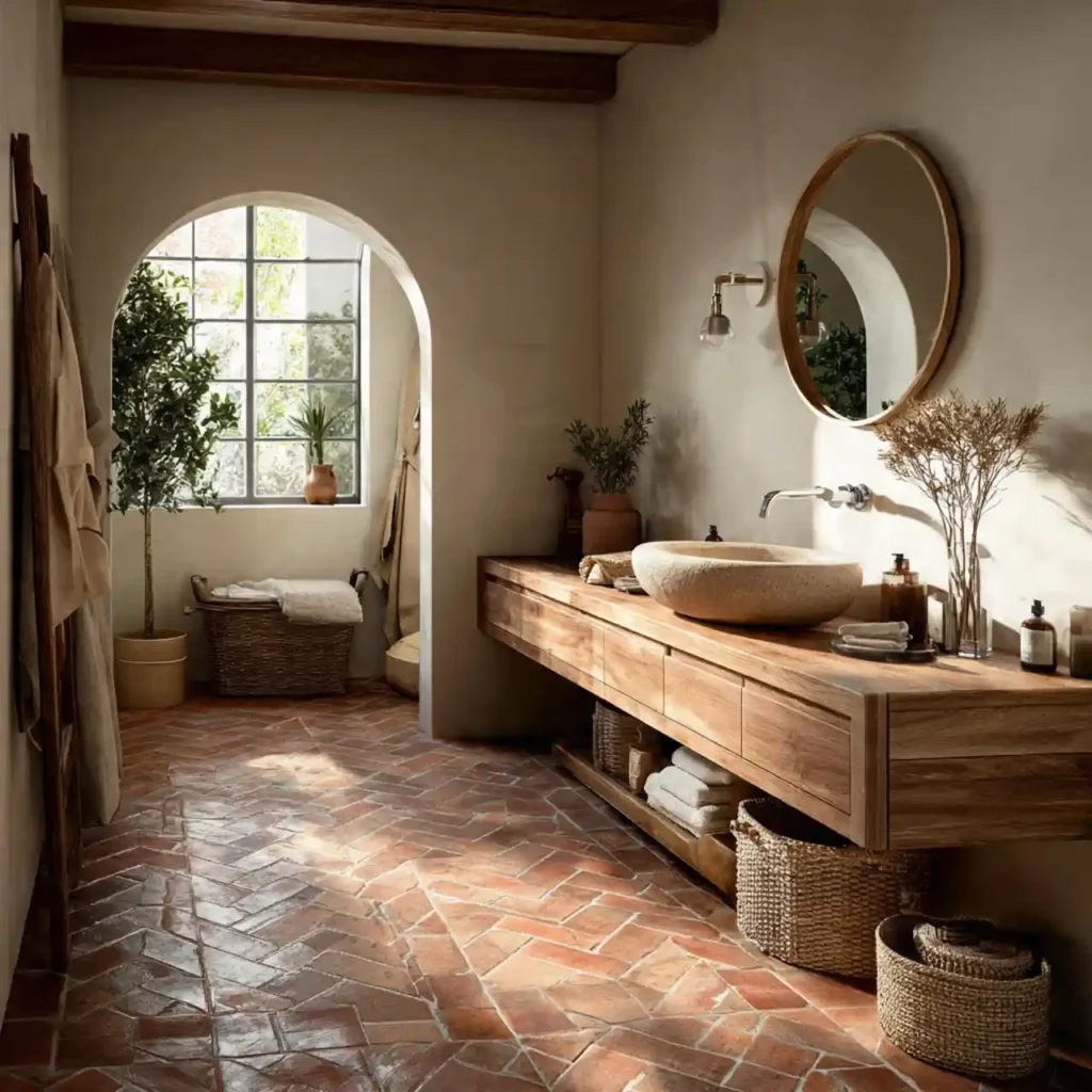 14-Bathroom Flooring Idea