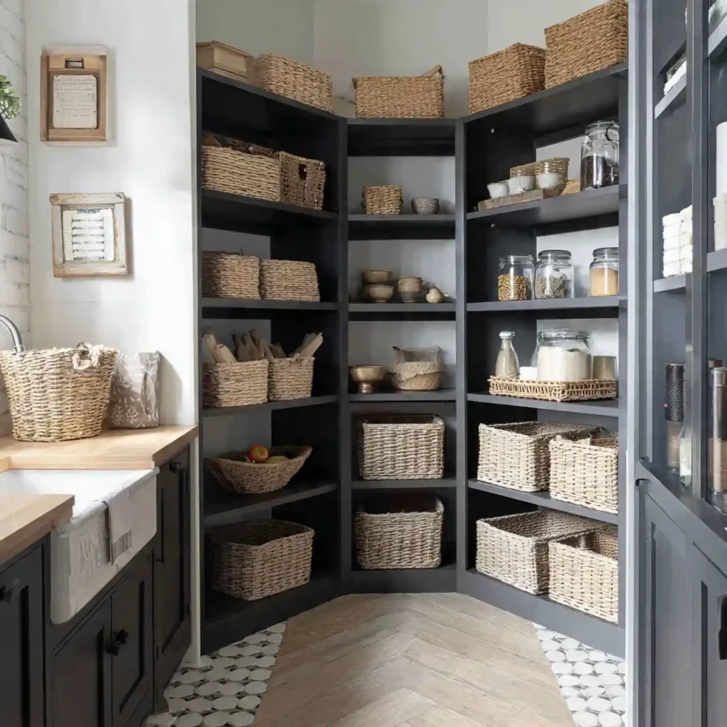 14-Corner Kitchen Pantry Idea