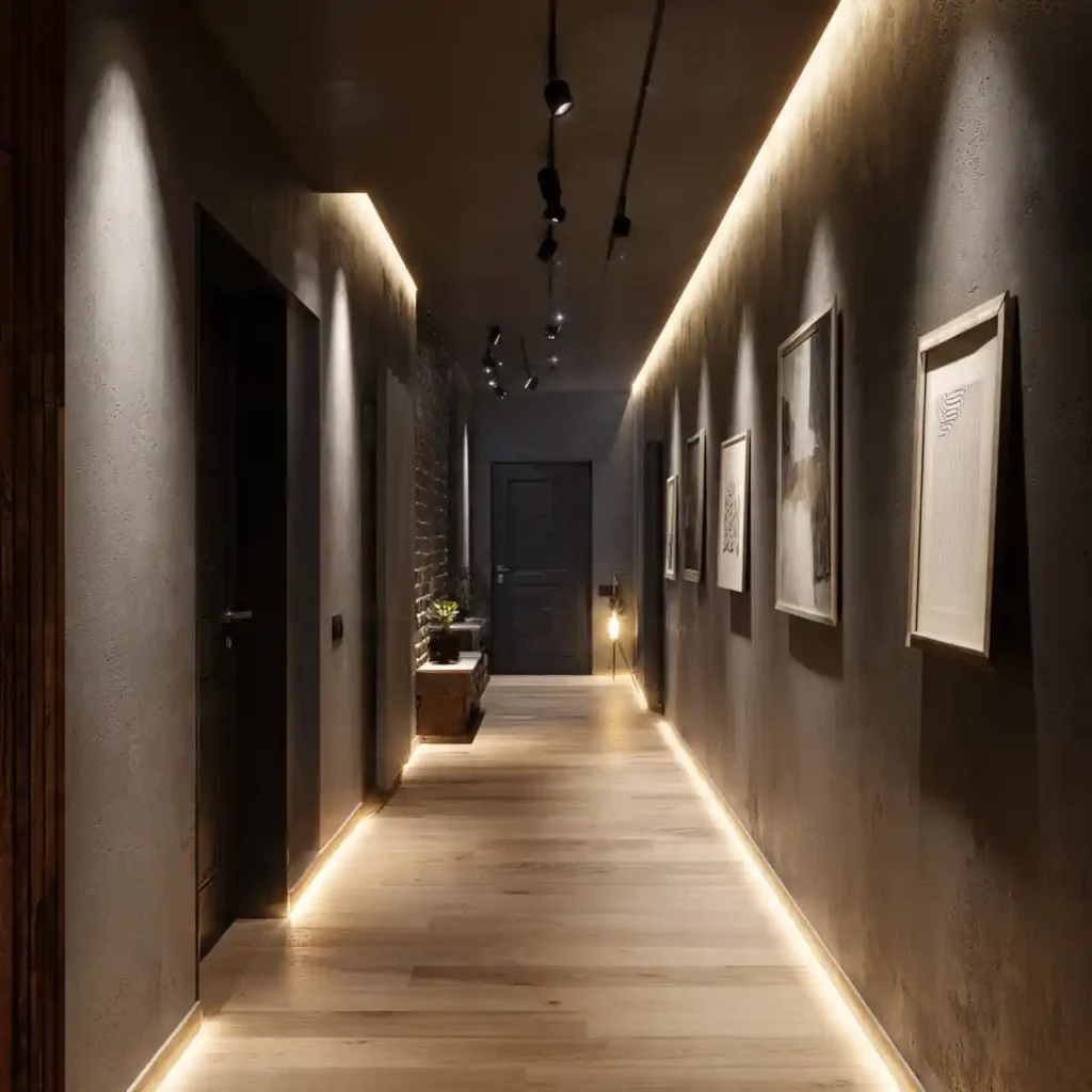 14-Dark Hallway Idea