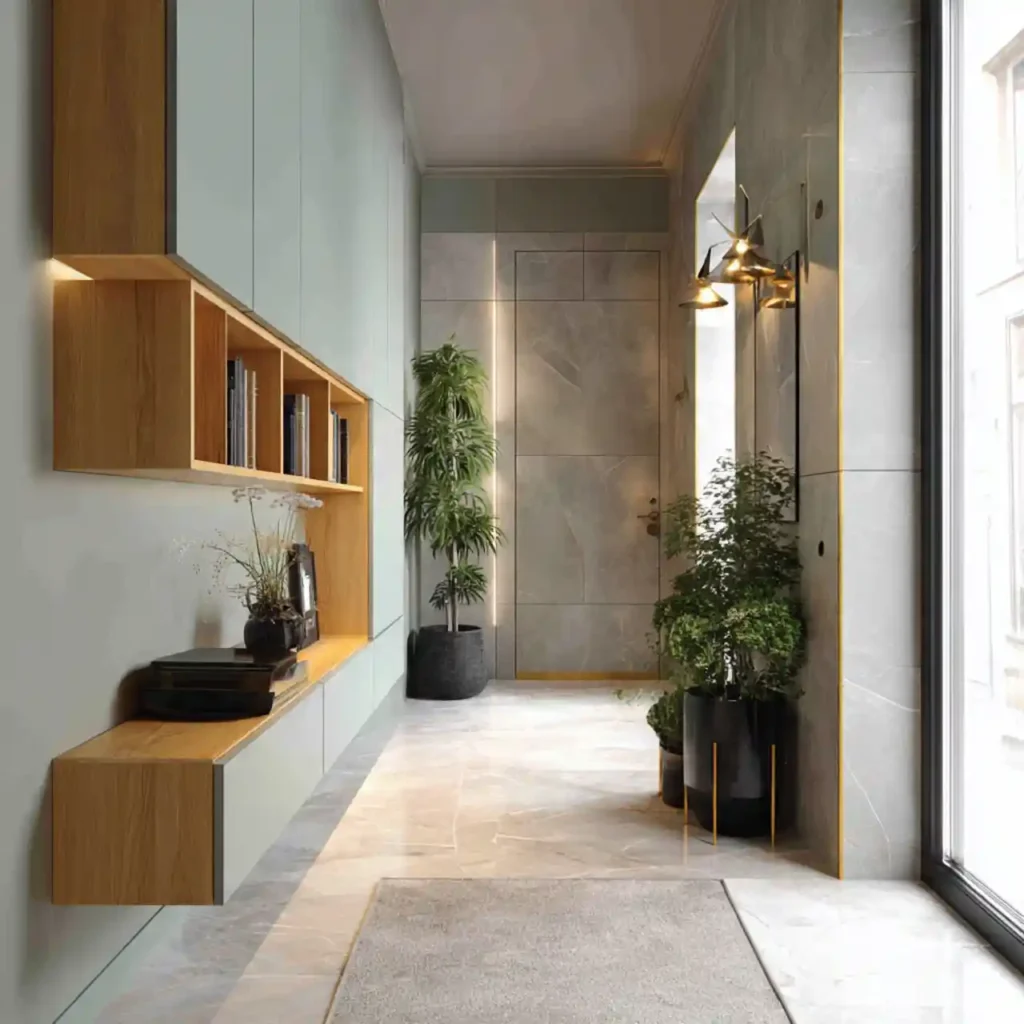 14-Hallway Decor Idea