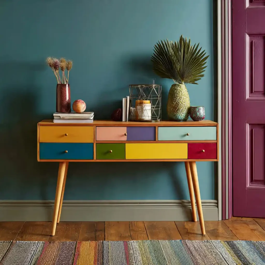 16-Console Table Hallway Idea