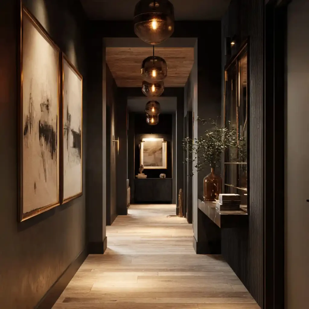 16-Dark Hallway Idea