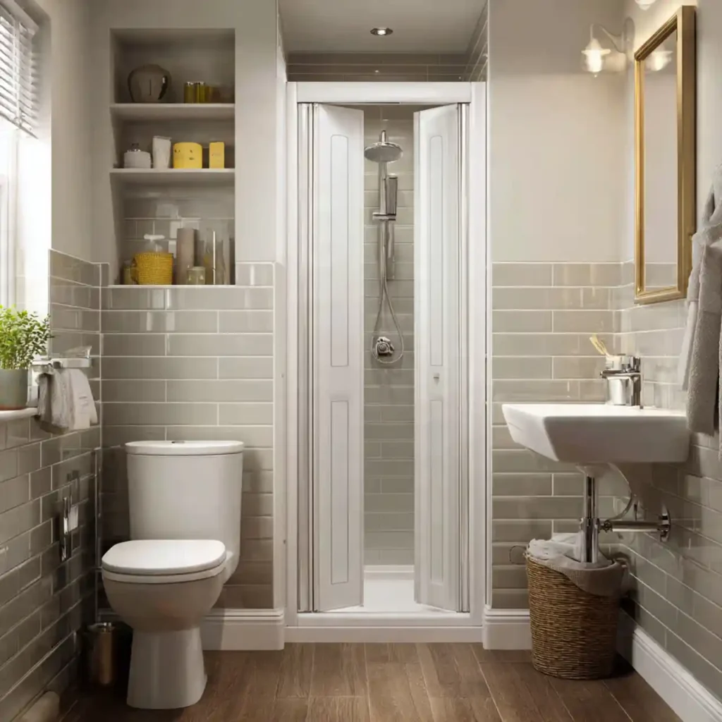 17-Bathroom Door Idea