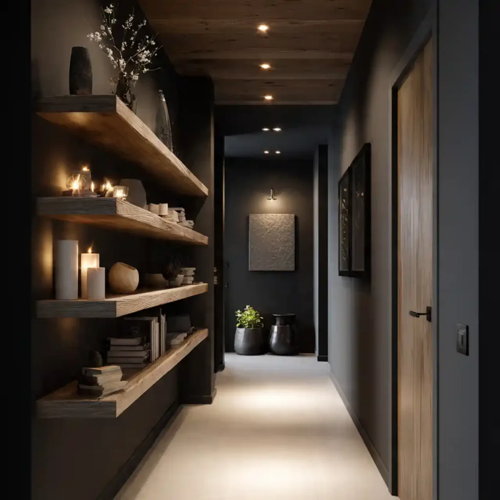 17-Dark Hallway Idea