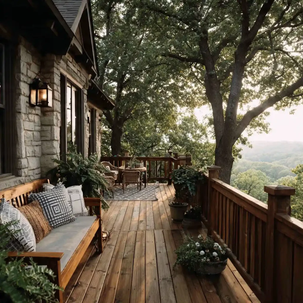 18-Backyard Deck Idea