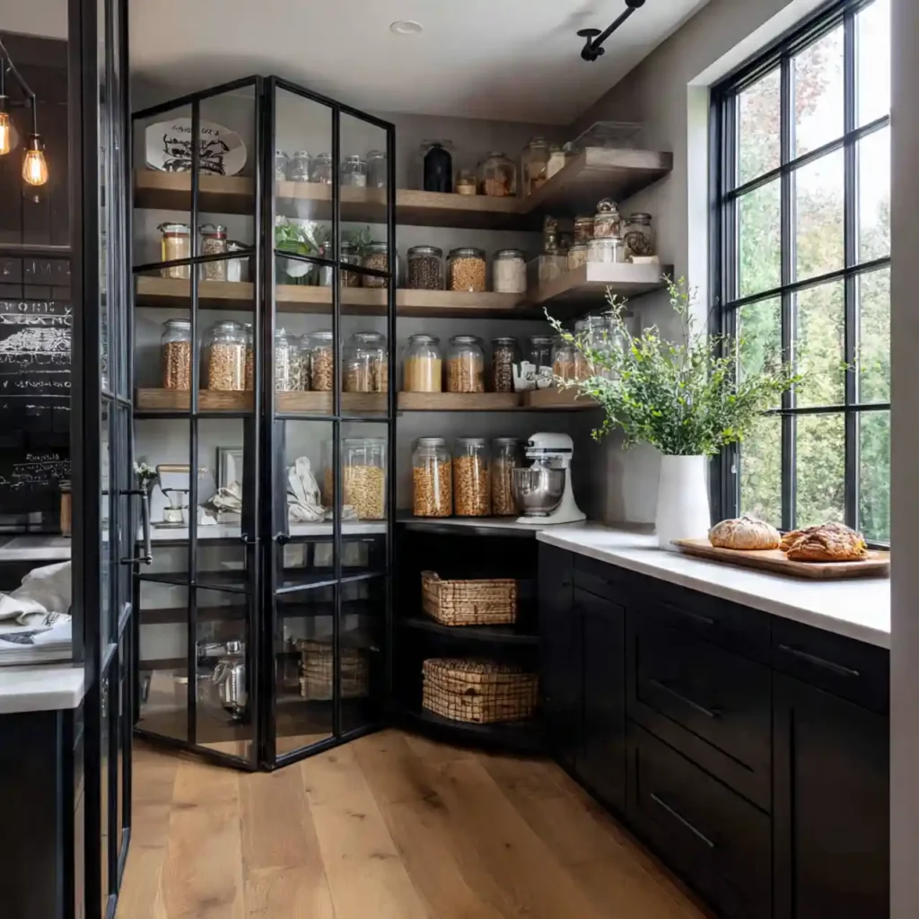 18-Corner Kitchen Pantry Idea