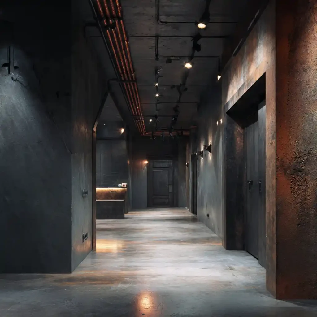 18-Dark Hallway Idea