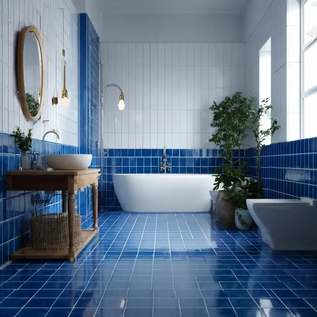 19-Bathroom Floor Tile Idea