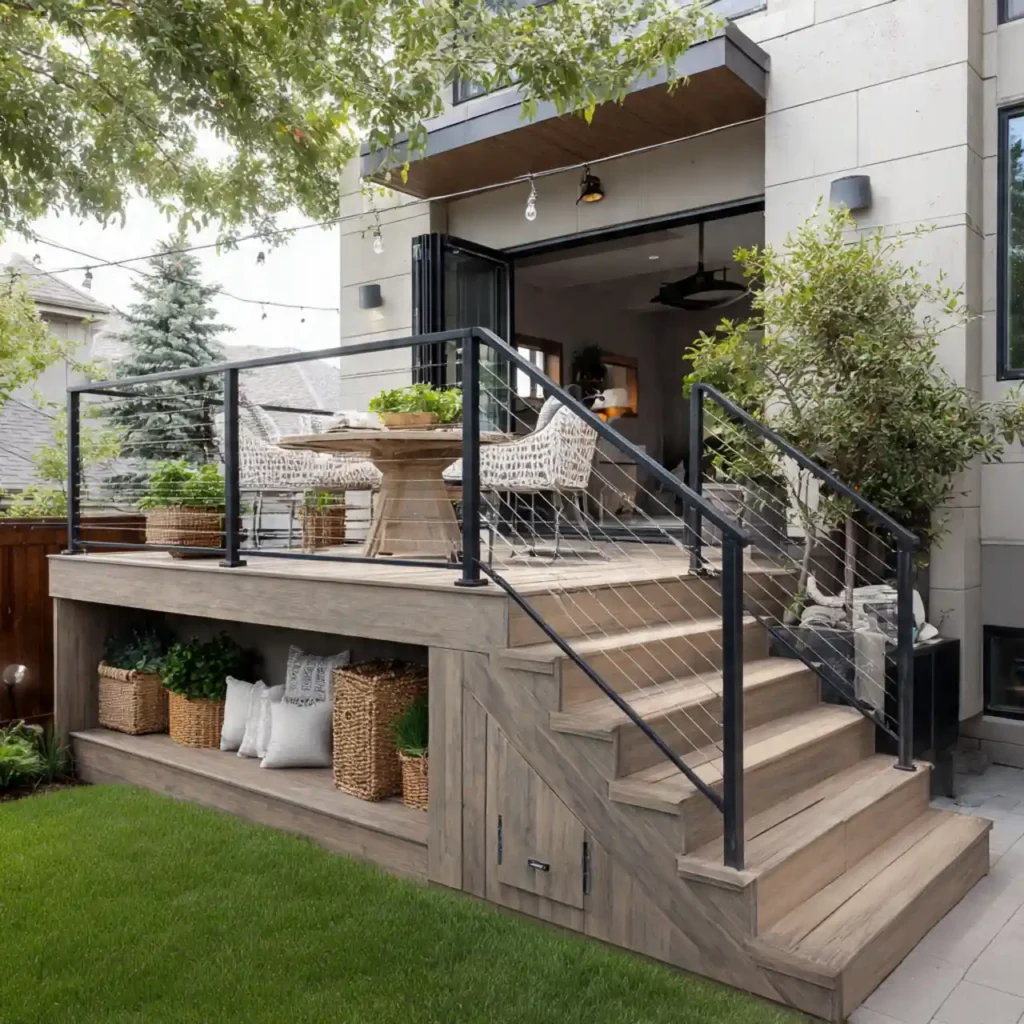 2-Backyard Deck Idea