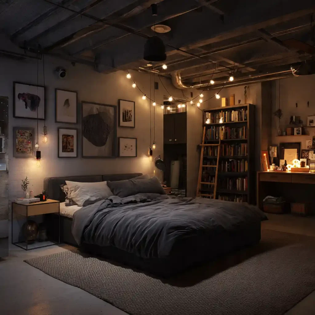 2-Basement Bedroom Idea