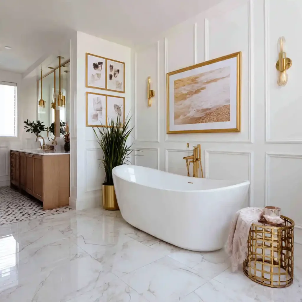 2-Bathroom Flooring Idea