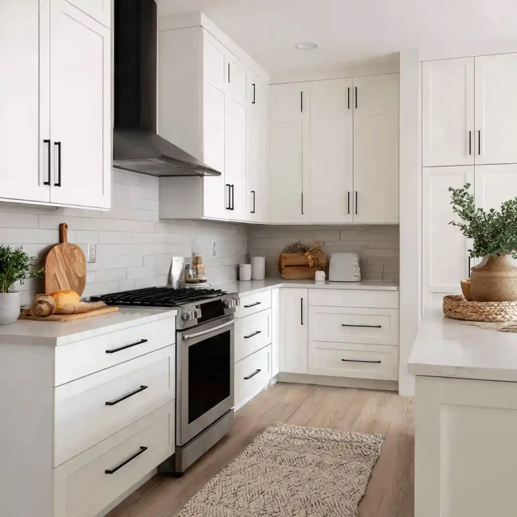 2-Black and White Kitchen Idea