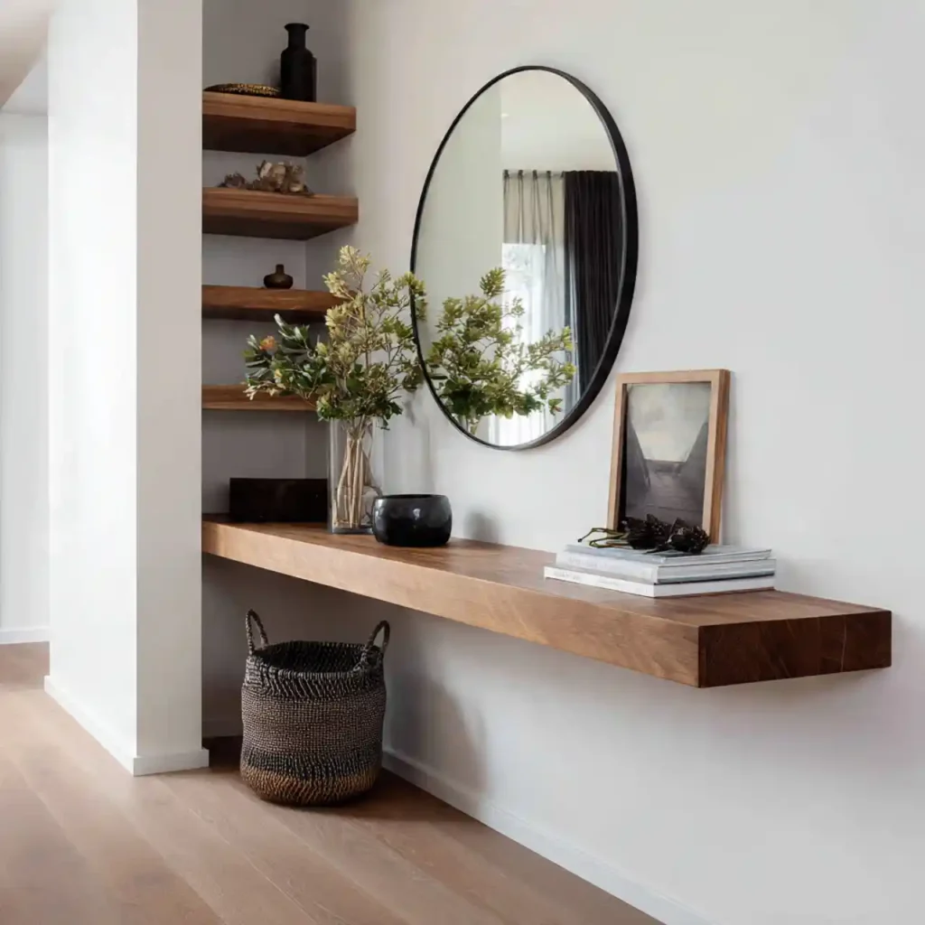 2-Console Table Hallway Idea