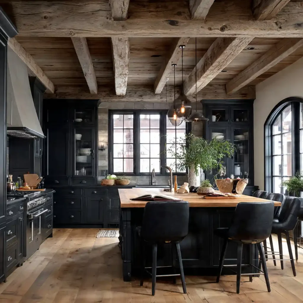 20-Black Kitchen Idea