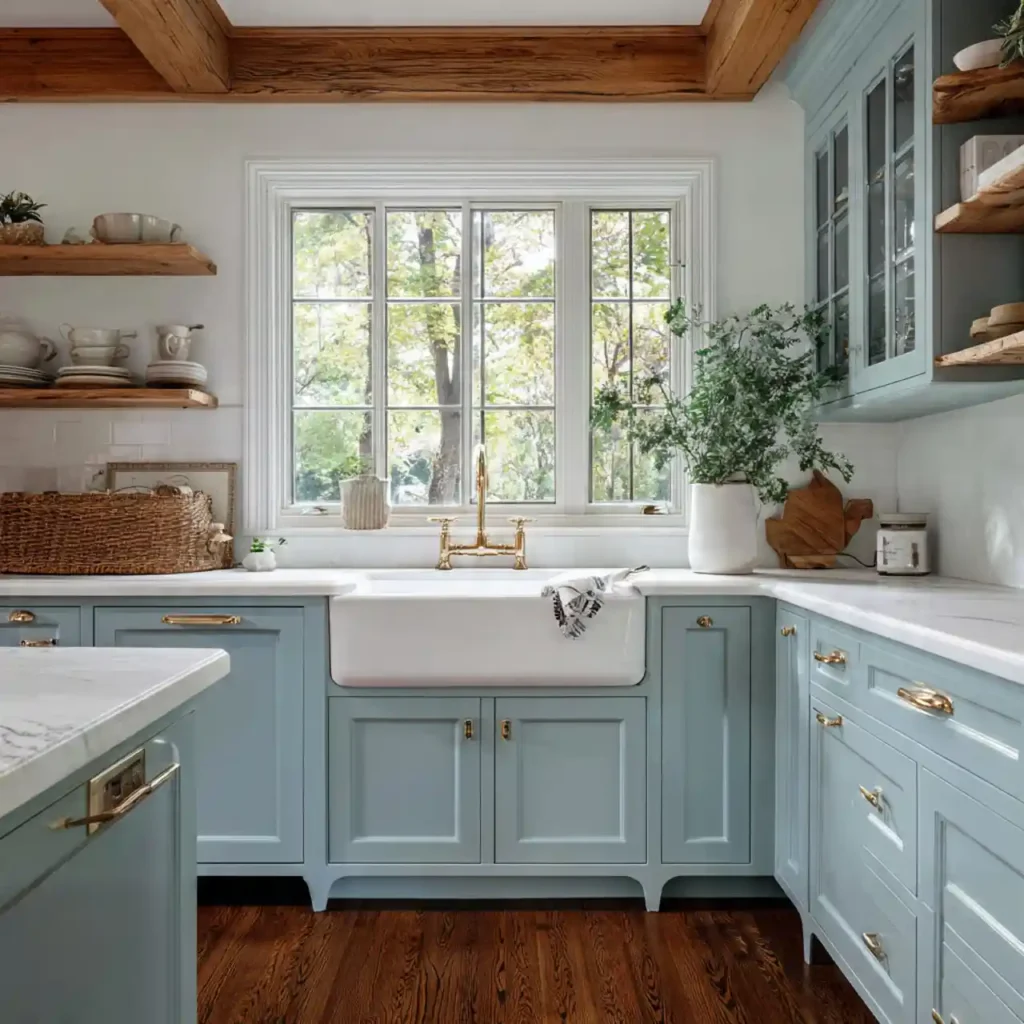 20-Blue Kitchen Idea