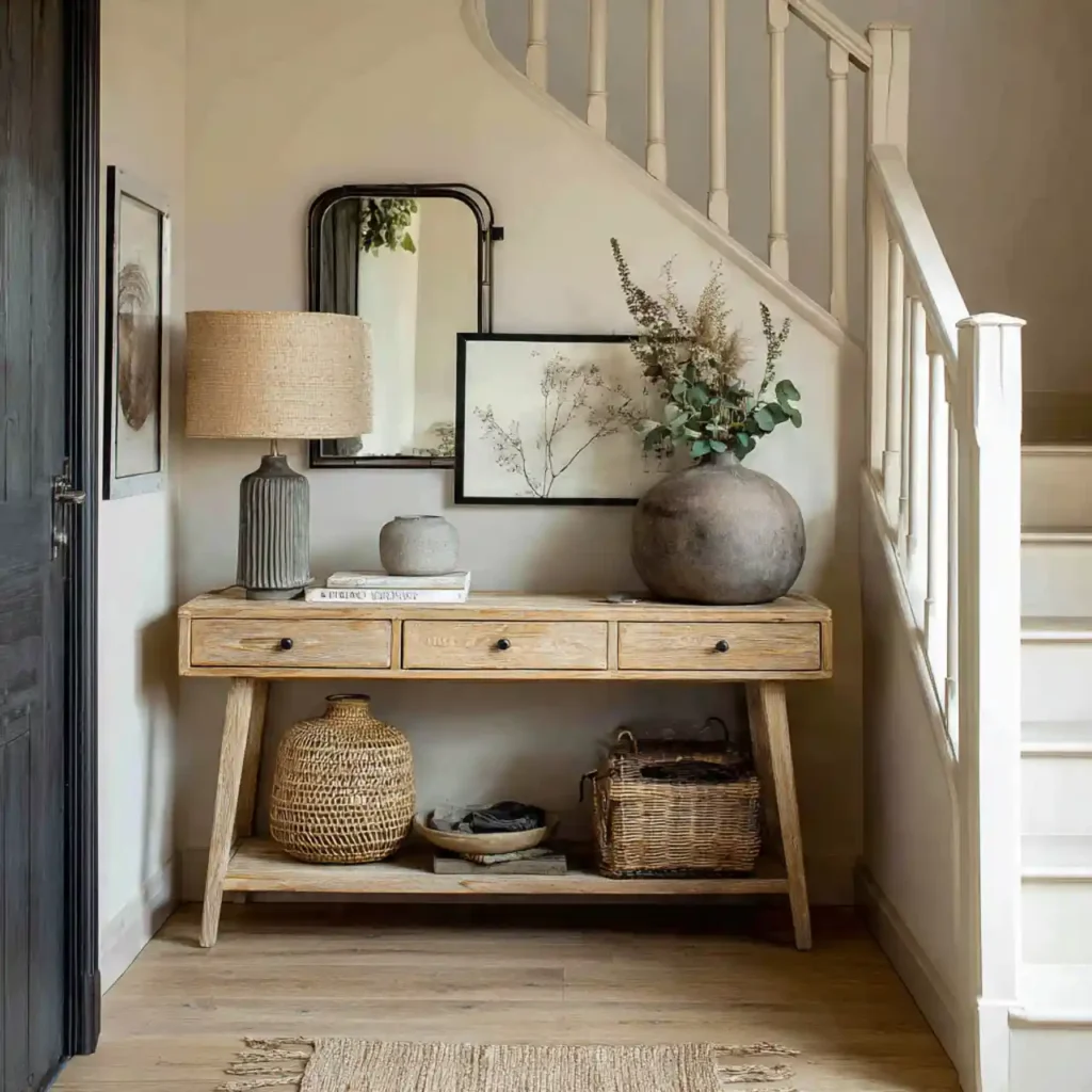 20-Console Table Hallway Idea