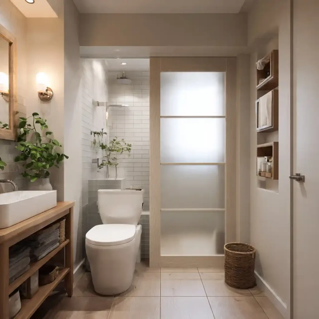 21-Bathroom Door Idea