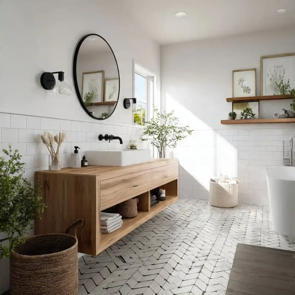 21-Bathroom Flooring Idea