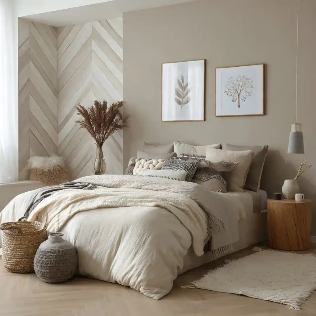 21-Bedroom Accent Wall Idea