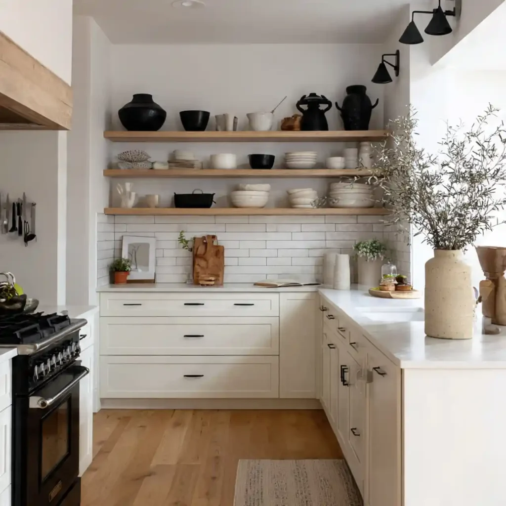 22-Black and White Kitchen Idea