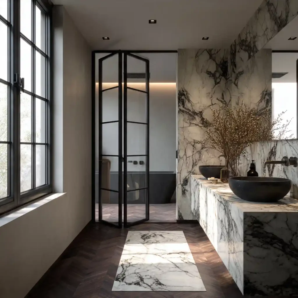 23-Bathroom Door Idea