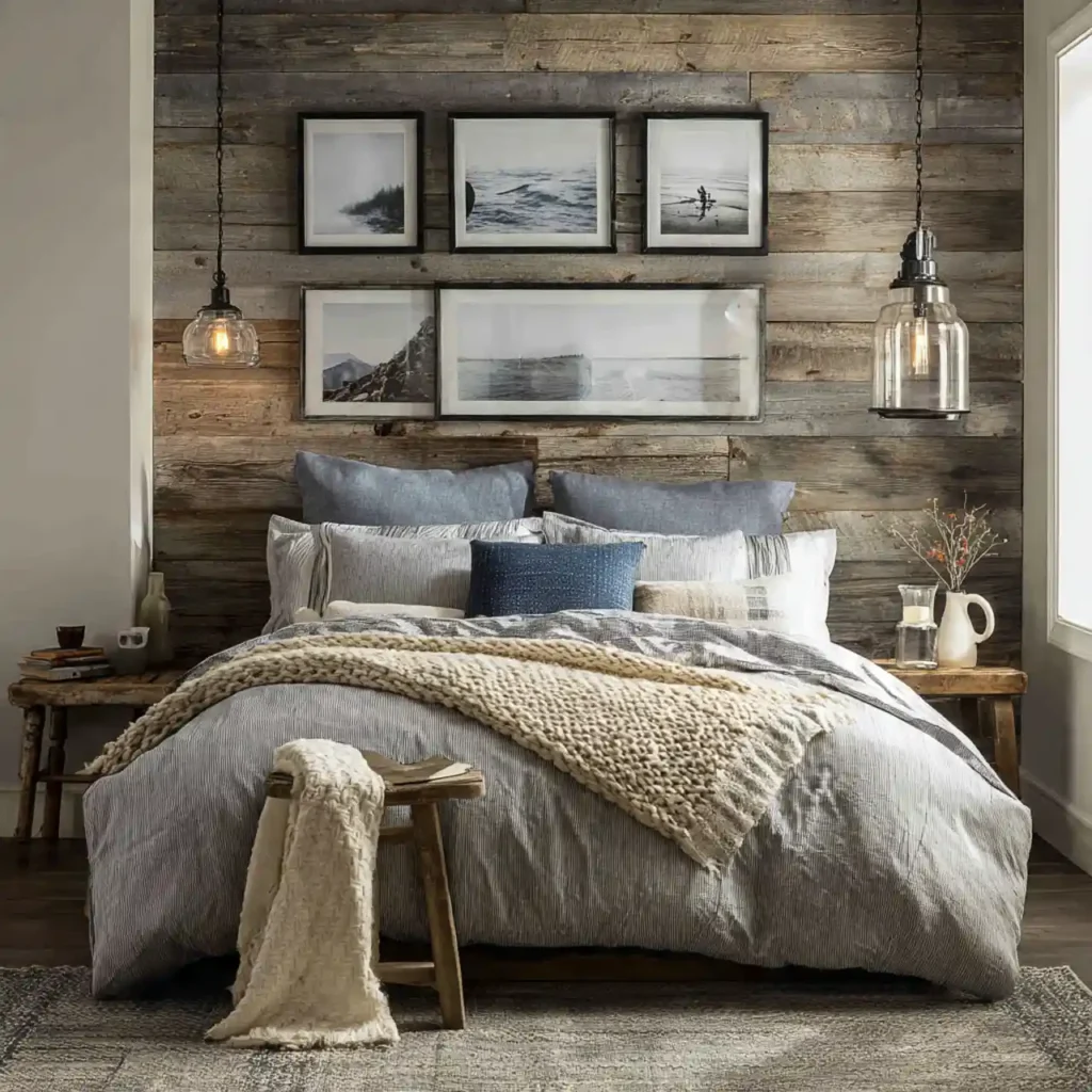 23-Bedroom Accent Wall Idea