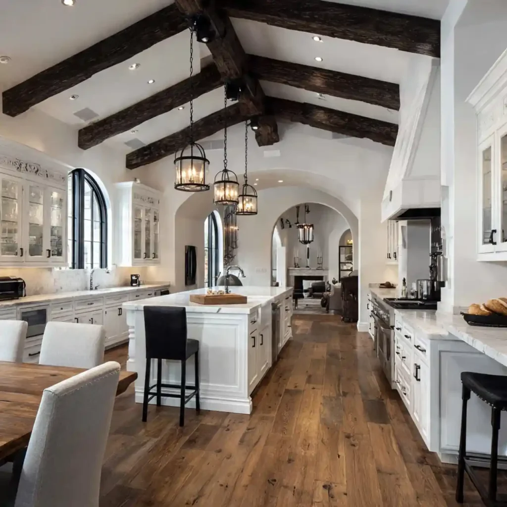 23-Black and White Kitchen Idea