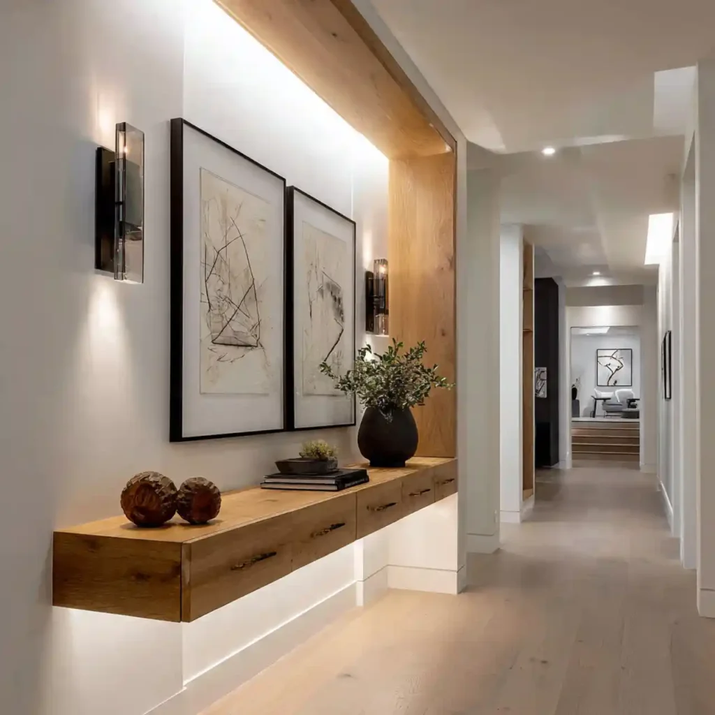 26-Hallway Decor Idea