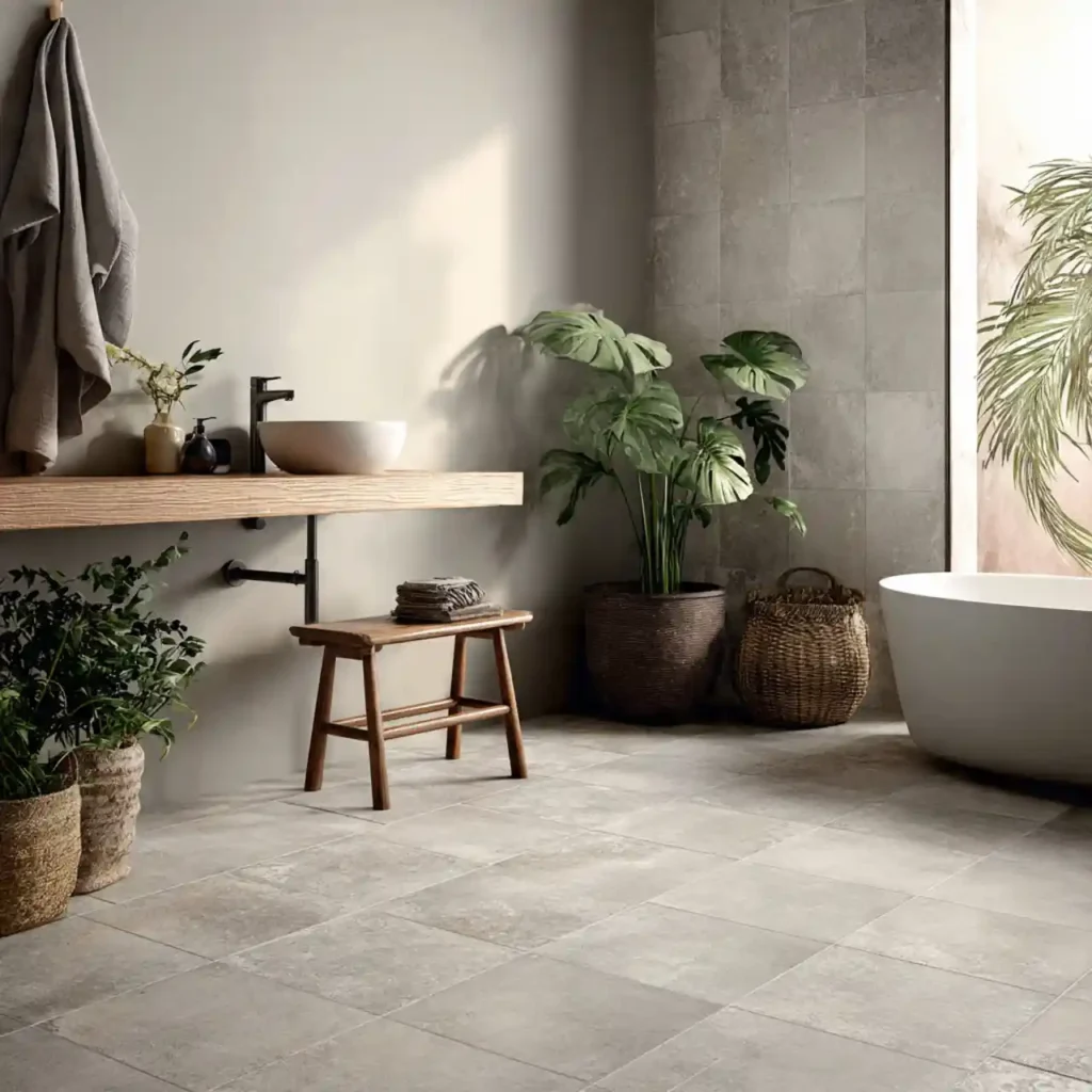 27-Bathroom Floor Tile Idea