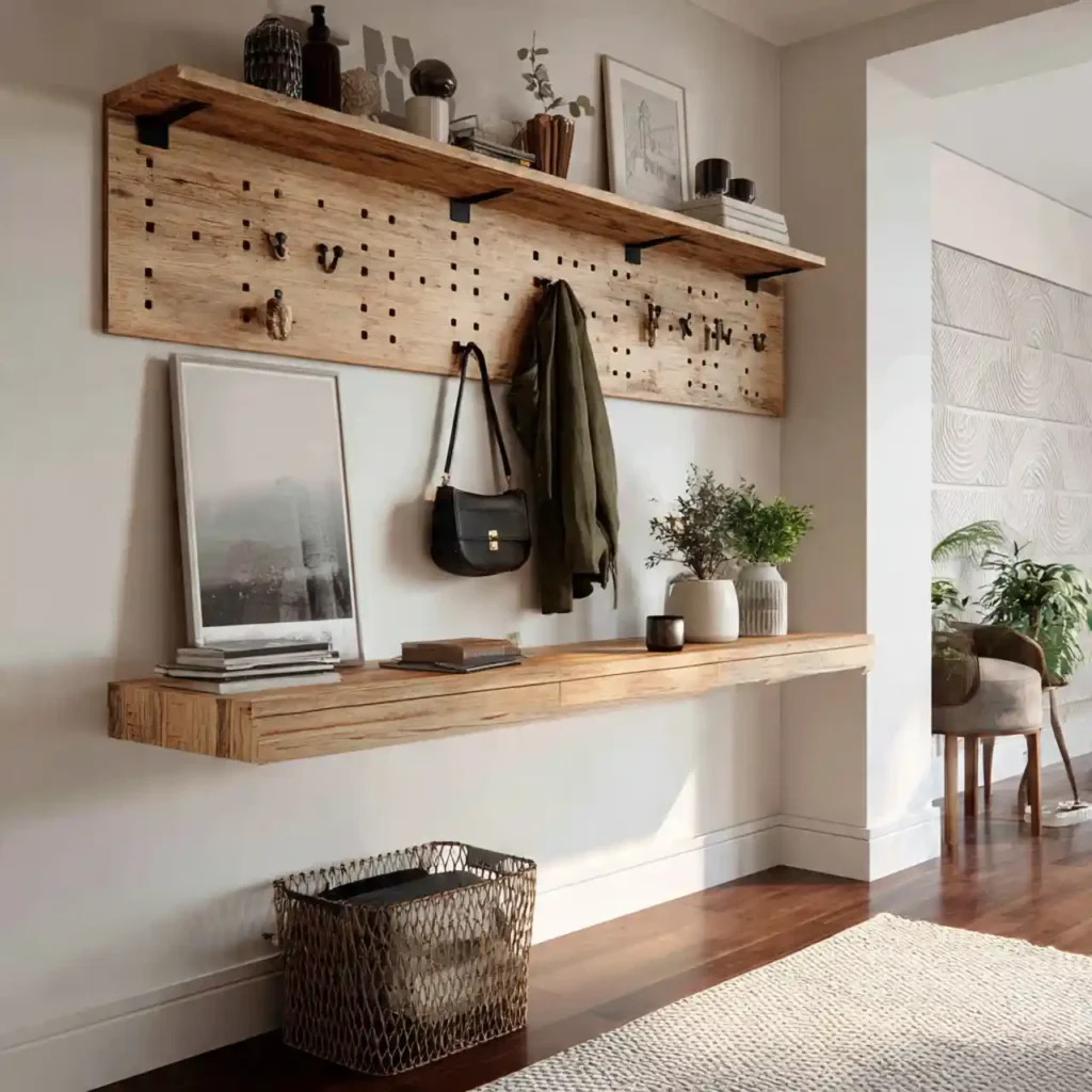 27-Console Table Hallway Idea