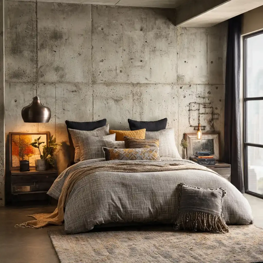 28-Bedroom Accent Wall Idea