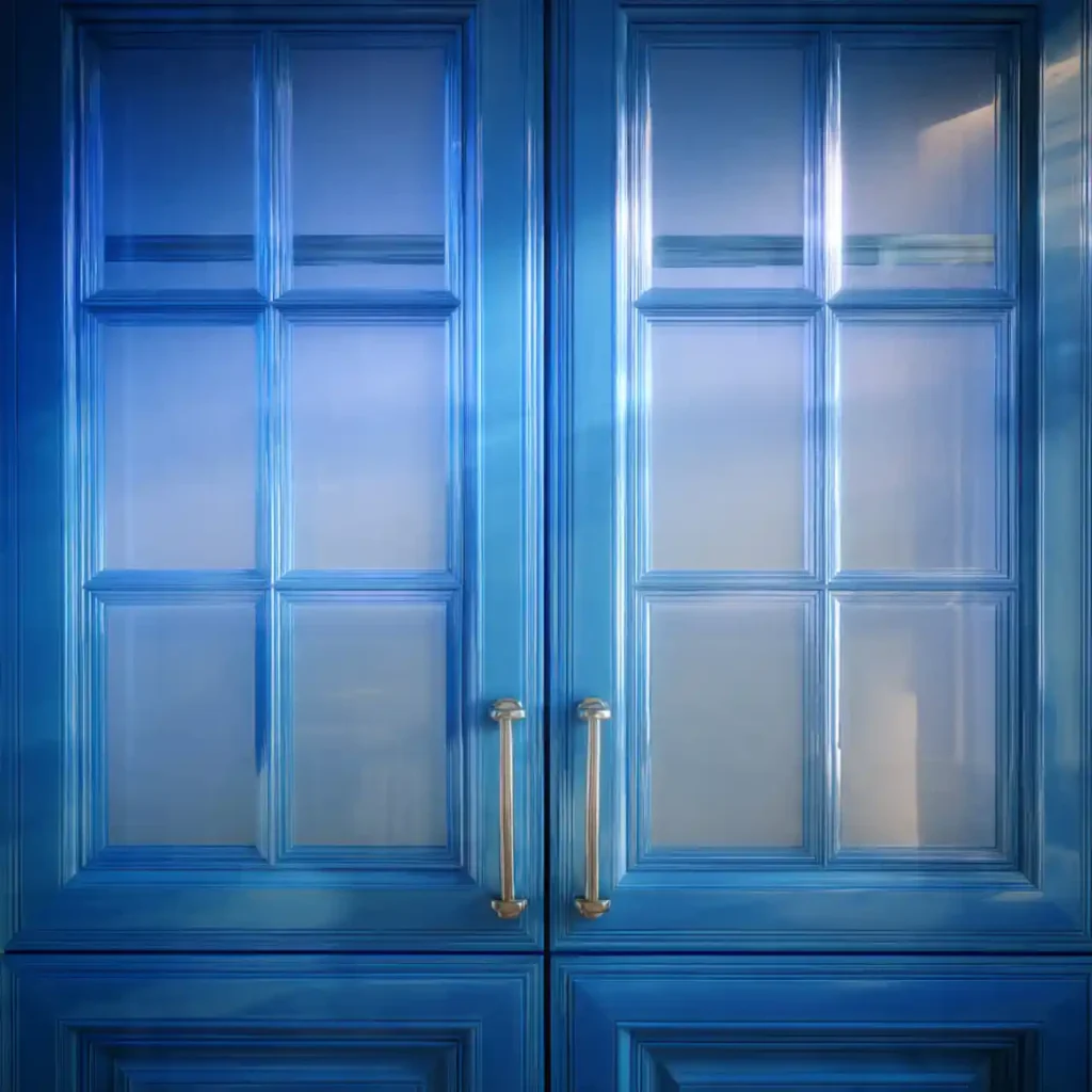 28-Blue Kitchen Idea