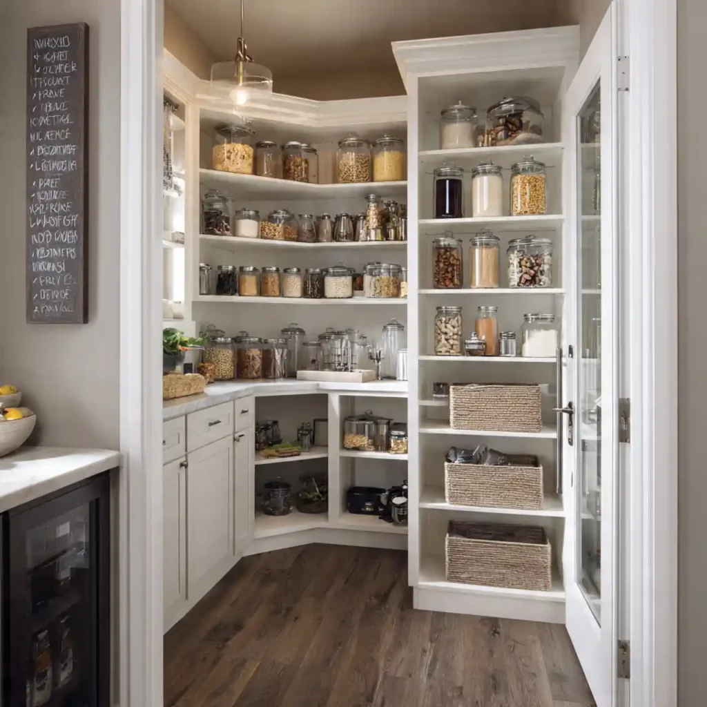 28-Corner Kitchen Pantry Idea
