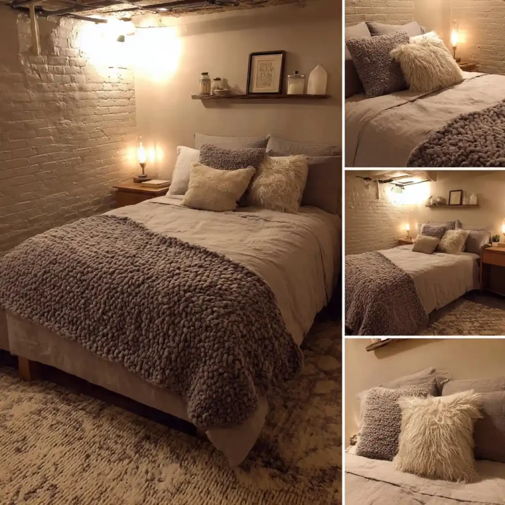 3- Basement Bedroom Idea