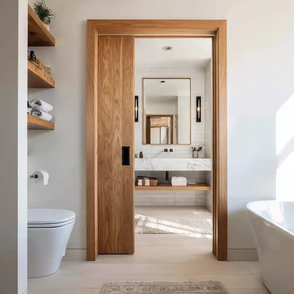 3-Bathroom Door Idea